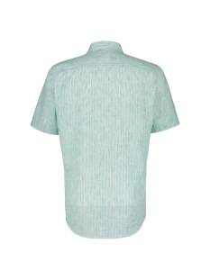 LERROS  hemden turquoise -  model 2432017 - Herenkleding hemden blauw